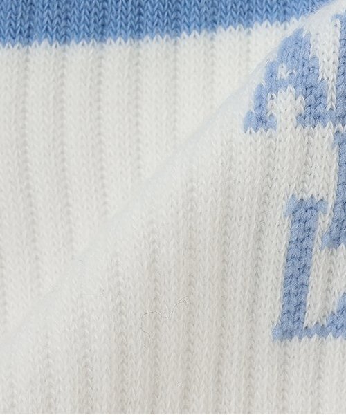 LOVETOXIC(ラブトキシック)の「【LTXC】カブセクルーソックス(ソックス/靴下・キッズ・ホワイト/ブラック/レッド/サックスブルー/モスグリーン・F)」の7枚目の写真