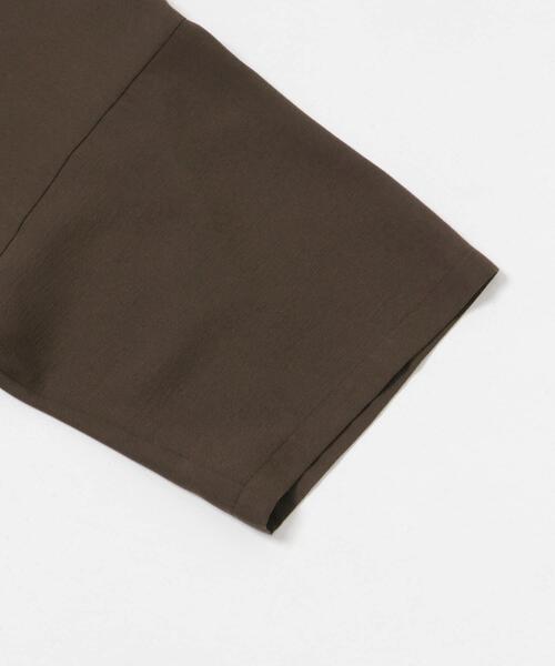 URBAN RESEARCH（アーバンリサーチ）の「ハーフスリーブシアーワイドシャツ（シャツ/ブラウス・レディース・ブラック/オフホワイト/ブラウン・FREE）」の17枚目の写真