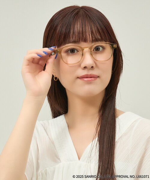 zoff はぴだんぶい　あひるのペックル　眼鏡　度あり　曇り止めレンズ セール価格]Zoff｜はぴだんぶい あひるのペックル モデル（ZC252010