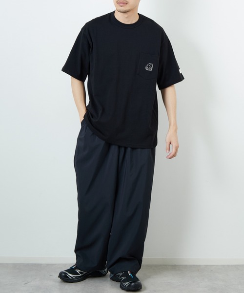 NORDISK/ノルディスク] 別注 ワンポイント刺繍 ポケットTシャツ