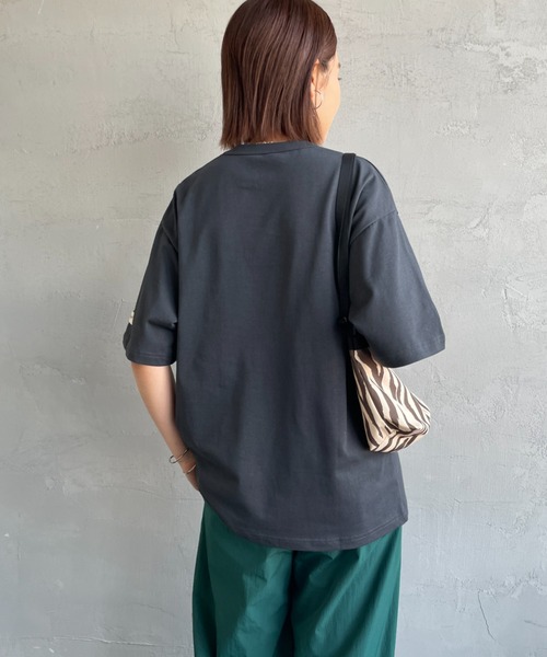 NORDISK/ノルディスク] 別注 ワンポイント刺繍 ポケットTシャツ