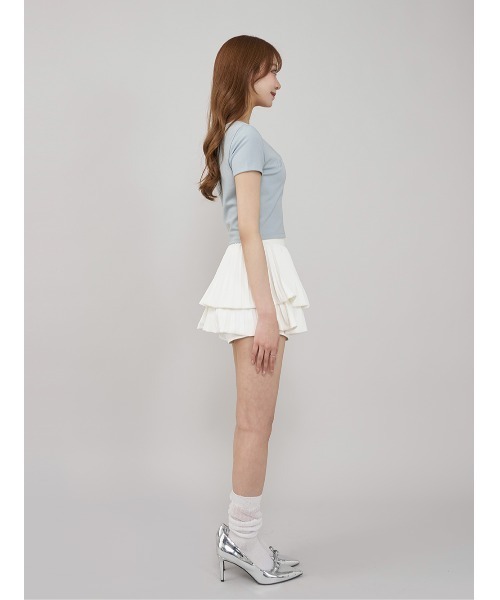新品タグ付き ダーリッチ バインダーコンパクトTシャツ ブラック バインダーコンパクトTシャツ（Tシャツ/カットソー）｜Darich