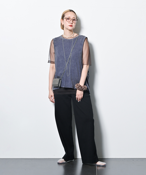 MESH Tシャツ（Tシャツ/カットソー）｜CITYSHOP（シティー