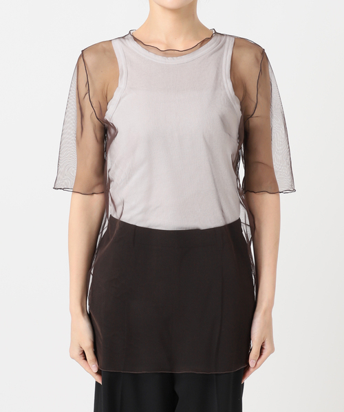 MESH Tシャツ（Tシャツ/カットソー）｜CITYSHOP（シティー