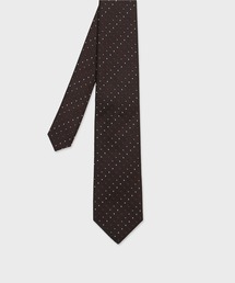 Paul Smith collection ネクタイ　ポールスミス　ブラウン Paul Smithポールスミス ネクタイ ブラウンドット柄 高級シルク