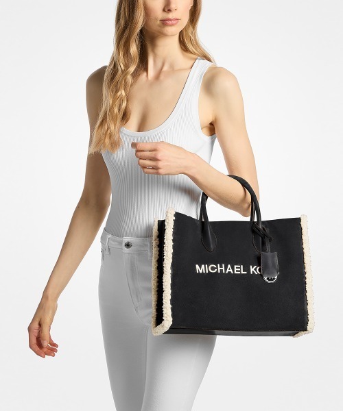 MICHAEL KORS(マイケルコース)の「MIRELLA MD EW TOTE トートバッグ(トートバッグ・レディース・ブラック・FREE)」の5枚目の写真