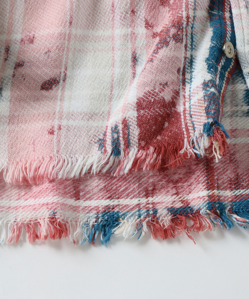 TRISECT2 チェック柄ネルシャツ　ovy 楽天市場】チェック シャツ レディース トップス 長袖 チェック