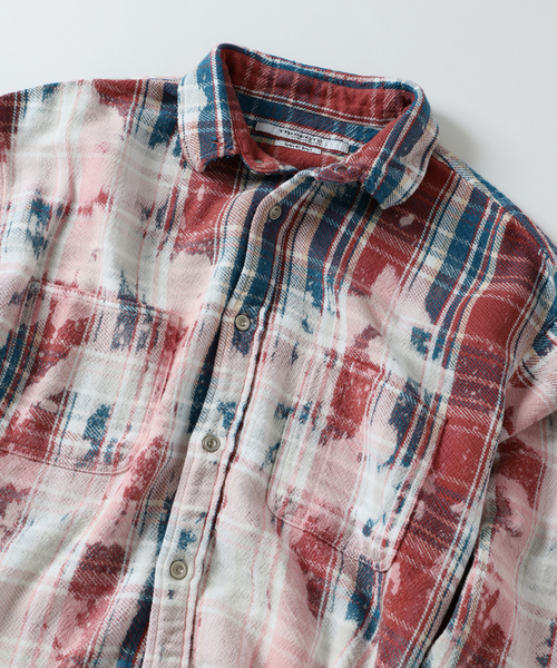 TRISECT2 チェック柄ネルシャツ　ovy TRISECT2 チェック柄ネルシャツ ovy