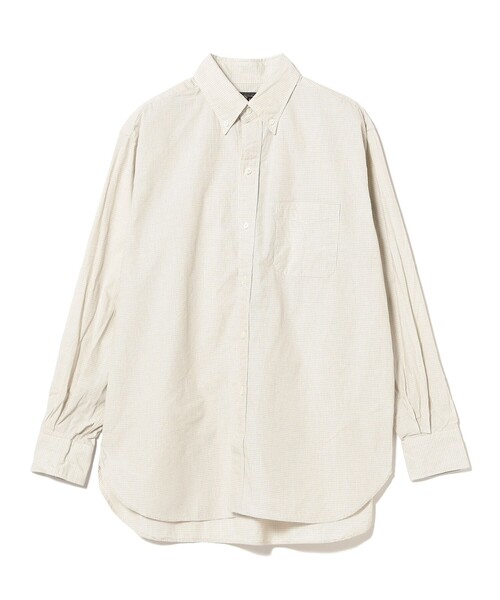 BEAMS PLUS（ビームスプラス）の「グラフ チェック ボタンダウン シャツ クラシック フィット（シャツ/ブラウス・メンズ・ホワイト/ブラック/ライトグレー・S/XL/L/M）」の8枚目の写真