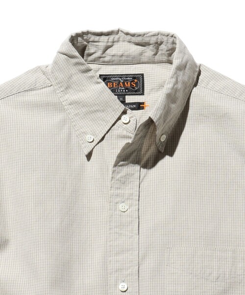 BEAMS PLUS（ビームスプラス）の「グラフ チェック ボタンダウン シャツ クラシック フィット（シャツ/ブラウス・メンズ・ホワイト/ブラック/ライトグレー・S/XL/L/M）」の14枚目の写真