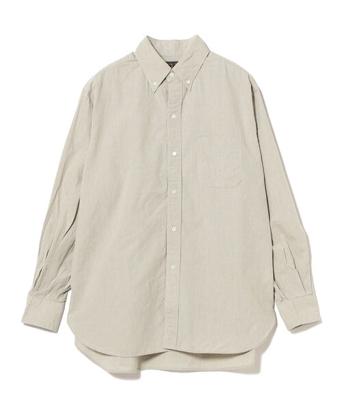 BEAMS PLUS（ビームスプラス）の「グラフ チェック ボタンダウン シャツ クラシック フィット（シャツ/ブラウス・メンズ・ホワイト/ブラック/ライトグレー・S/XL/L/M）」の18枚目の写真