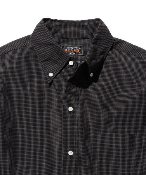 BEAMS PLUS（ビームスプラス）の「グラフ チェック ボタンダウン シャツ クラシック フィット（シャツ/ブラウス・メンズ・ホワイト/ブラック/ライトグレー・S/XL/L/M）」の22枚目の写真