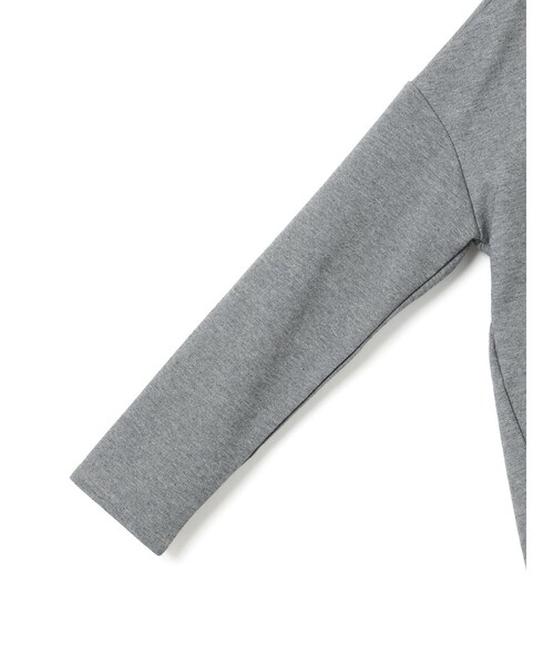 mizuiroind（ミズイロインド）の「mizuiro ind クルーネックコクーンプルオーバー（Tシャツ/カットソー・レディース・ネイビー/ベージュ/オフホワイト/グレー/ブラック/ライトグレー・FREE）」の22枚目の写真