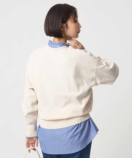 セール】パフニット プルオーバー ウォッシャブル（ニット/セーター