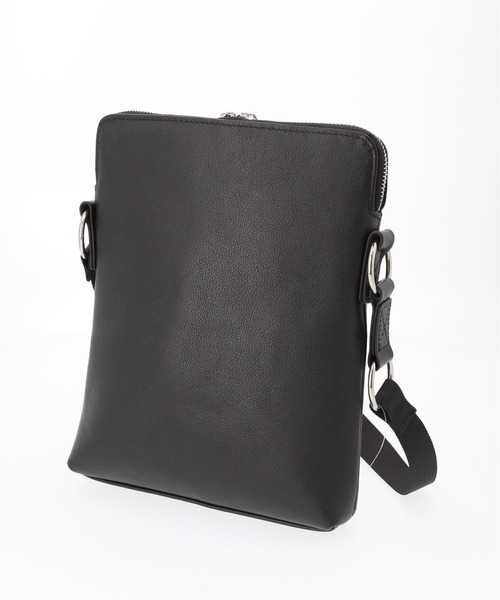 Rename（リネーム）の「Rename 本革 リングジップ ショルダーバッグ（ショルダーバッグ・レディース・ブラック・FREE）」の10枚目の写真