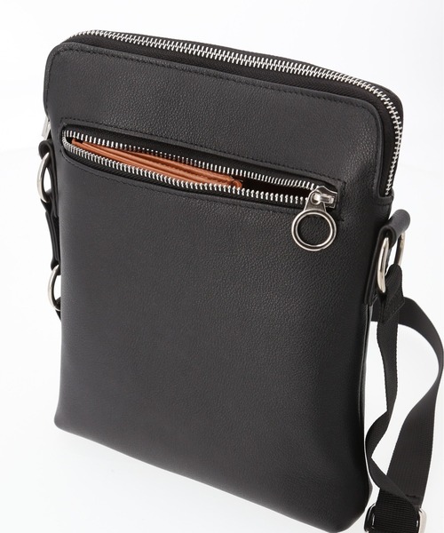 Rename 本革 リングジップ ショルダーバッグ（ショルダーバッグ