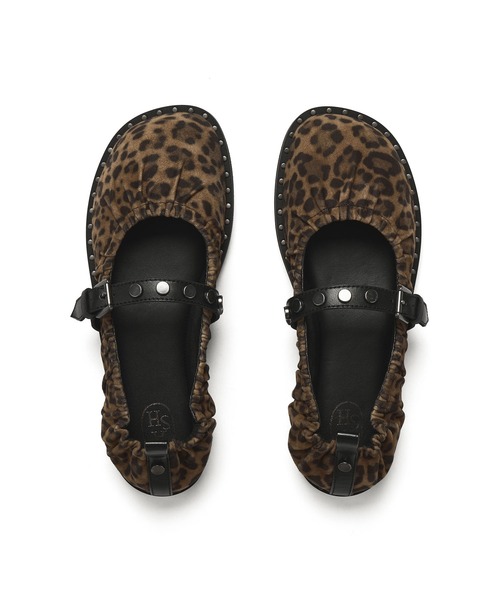 ASH(アッシュ)の「アッシュ【OSAKA】メリージェーンフラットシューズ ベルトパンプス バレエシューズ 1.5cmヒール(パンプス・レディース・レオパード・37/36/39/38)」の7枚目の写真