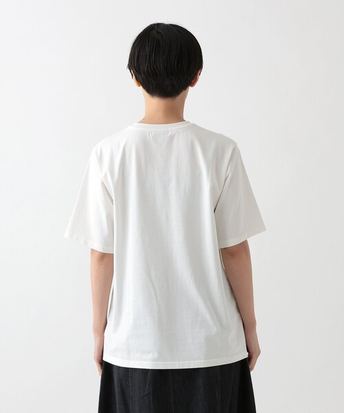 Afternoon Tea（アフタヌーンティー）の「トラベルプリントTシャツ/宮嵜蘭（Tシャツ/カットソー・レディース・オフホワイト・MEDIUM）」の2枚目の写真