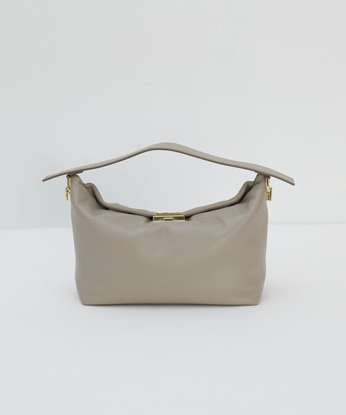 GALLARDAGALANTE（ガリャルダガランテ）の「【PUNTI】【別注】グラフトボックスバッグ（ハンドバッグ・レディース・グレー・FREE）」の5枚目の写真