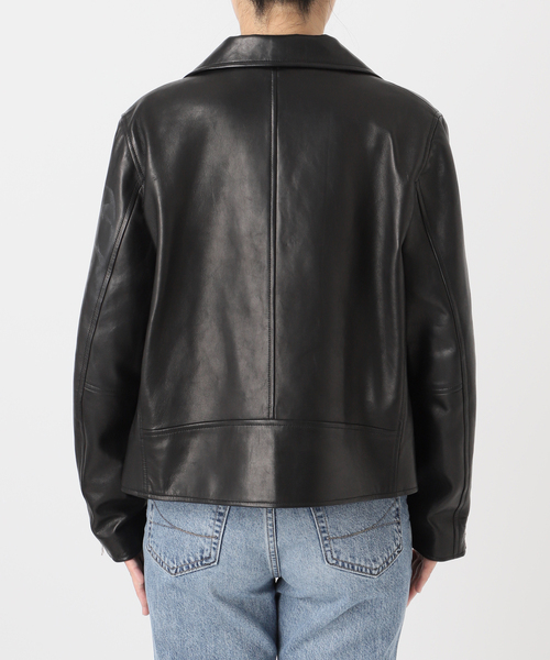 Spick & Span（スピックアンドスパン）の「TICCA / ティッカ ダブルライダースジャケット（ライダースジャケット・レディース・ブラック・LARGE）」の10枚目の写真