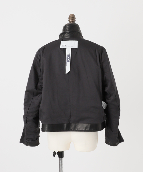 Spick & Span（スピックアンドスパン）の「TICCA / ティッカ ダブルライダースジャケット（ライダースジャケット・レディース・ブラック・LARGE）」の19枚目の写真
