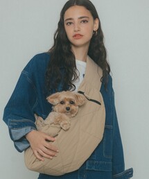 interstaple（インターステイプル）の「【MATIE】ナイロンスリングバッグ・ペットキャリーバッグ【Direction by 有末 麻祐子】（ペット用キャリーケース）」