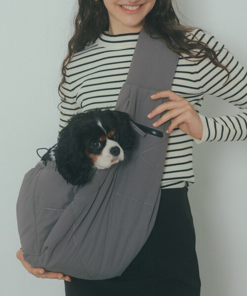 MATIE】ナイロンスリングバッグ・ペットキャリーバッグ【Direction by