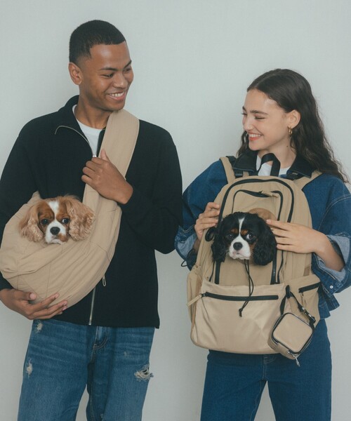 MATIE/ナイロンスリングバッグ・ペットキャリーバッグ【Direction by