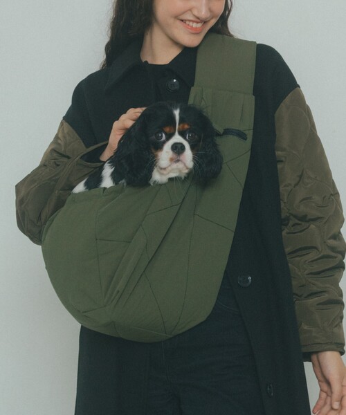 MATIE】ナイロンスリングバッグ・ペットキャリーバッグ【Direction by