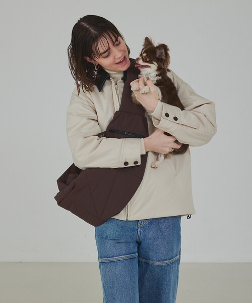 MATIE/ナイロンスリングバッグ・ペットキャリーバッグ【Direction by