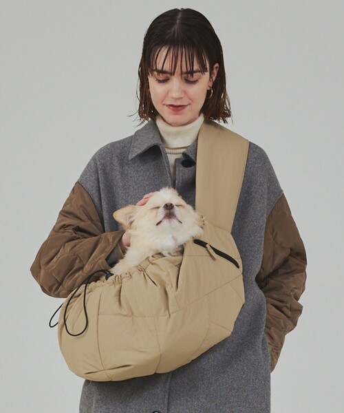 MATIE/ナイロンスリングバッグ・ペットキャリーバッグ【Direction by