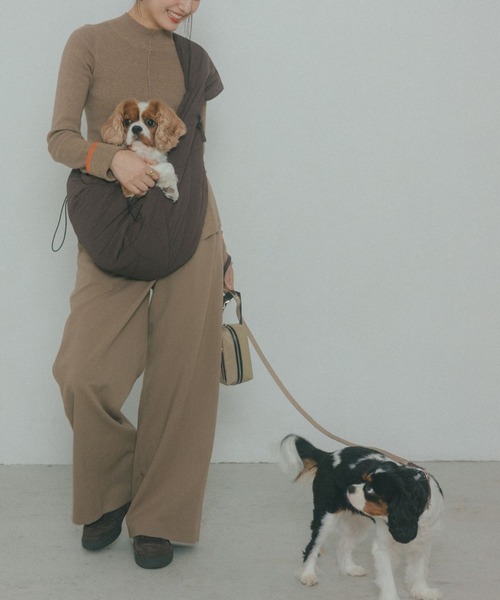 MATIE】ナイロンスリングバッグ・ペットキャリーバッグ【Direction by