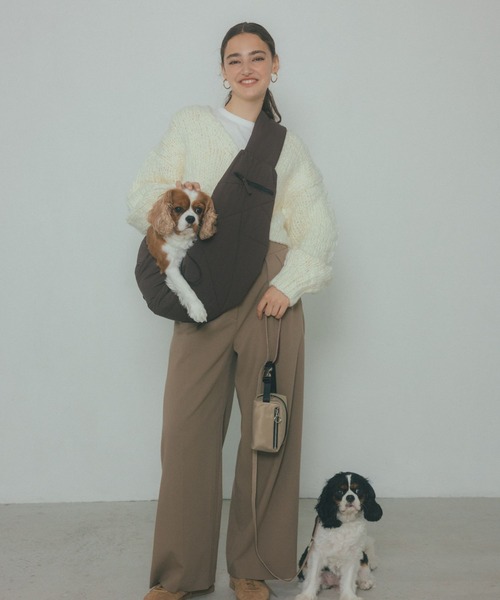 MATIE】ナイロンスリングバッグ・ペットキャリーバッグ【Direction by