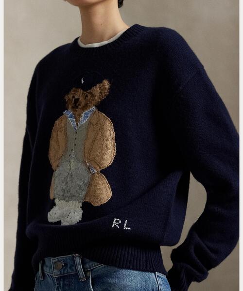 Polo ベア ウールカシミヤブレンド セーター（ニット/セーター