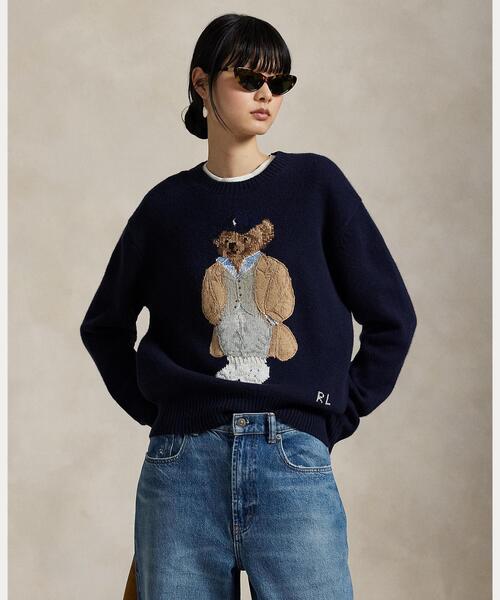 Polo ベア ウールカシミヤブレンド セーター（ニット/セーター）｜POLO