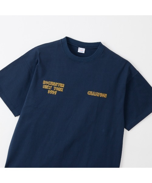 Champion（チャンピオン）の「チャンピオン  SHORT SLEEVE T-SHIRT_（Tシャツ/カットソー・メンズ・ホワイト/ネイビー/ブラック・M/L/LL）」の16枚目の写真