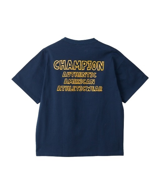 Champion（チャンピオン）の「チャンピオン  SHORT SLEEVE T-SHIRT_（Tシャツ/カットソー・メンズ・ホワイト/ネイビー/ブラック・M/L/LL）」の19枚目の写真