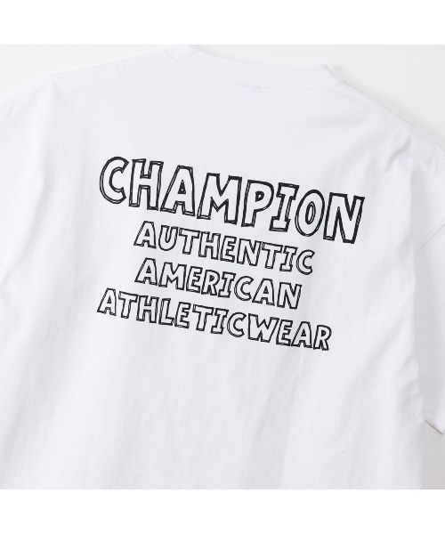Champion（チャンピオン）の「チャンピオン  SHORT SLEEVE T-SHIRT_（Tシャツ/カットソー・メンズ・ホワイト/ネイビー/ブラック・M/L/LL）」の15枚目の写真