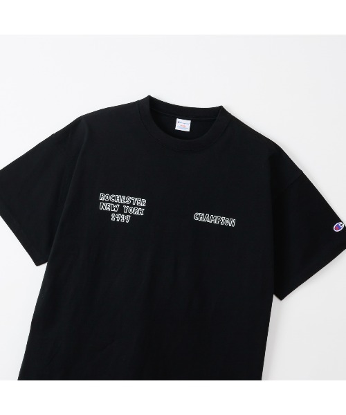 Champion（チャンピオン）の「チャンピオン  SHORT SLEEVE T-SHIRT_（Tシャツ/カットソー・メンズ・ホワイト/ネイビー/ブラック・M/L/LL）」の4枚目の写真