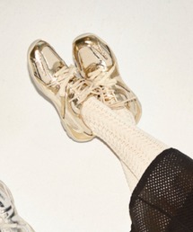 Lucida | Fafnir/メタリックローヒールスニーカー(スニーカー)