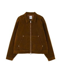 BEAVER(r[o[)B omnivore/r[Ij{[  FLOCKY DENIM COVER JACKET tbL[fjJo[WPbg(Jo[I[)