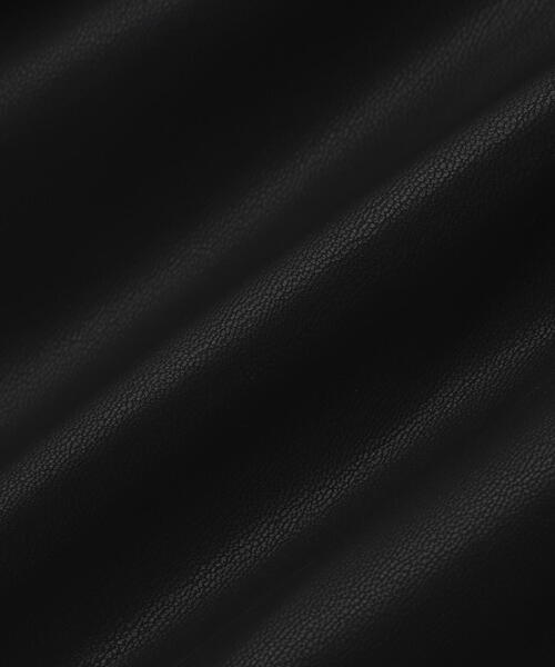 NATURAL BEAUTY BASIC（ナチュラルビューティーベーシック）の「◇フェイクレザーシングルテーラードジャケット（テーラードジャケット・レディース・ブラウン/ブラック・FREE）」の19枚目の写真