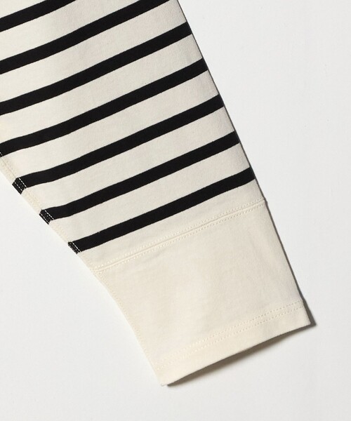 FILL THE BILL（フィルザビル）の「【別注】＜FILL THE BILL＞レースアップ クロップド カットソー（Tシャツ/カットソー・レディース・オフホワイト/ブラック・FREE）」の12枚目の写真