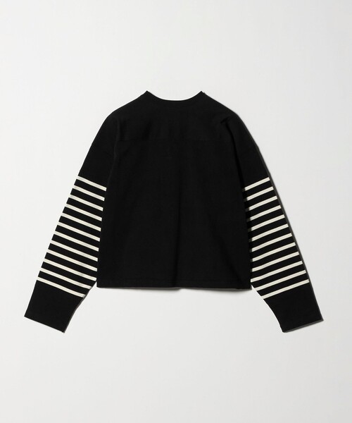 FILL THE BILL（フィルザビル）の「【別注】＜FILL THE BILL＞レースアップ クロップド カットソー（Tシャツ/カットソー・レディース・オフホワイト/ブラック・FREE）」の15枚目の写真