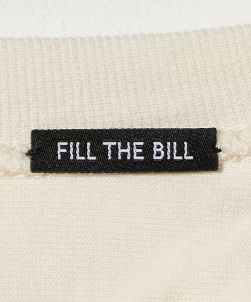 FILL THE BILL（フィルザビル）の「【別注】＜FILL THE BILL＞レースアップ クロップド カットソー（Tシャツ/カットソー・レディース・オフホワイト/ブラック・FREE）」の18枚目の写真