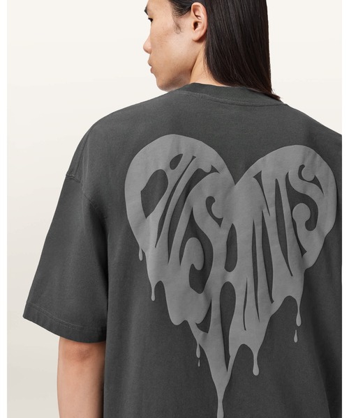ALLSAINTS（オールセインツ）の「TRIP SHORT SLEEVE T-SHIRT | TRIP 半袖 Tシャツ（Tシャツ/カットソー・メンズ・ブラック・M/L/XL/XS/S）」の9枚目の写真