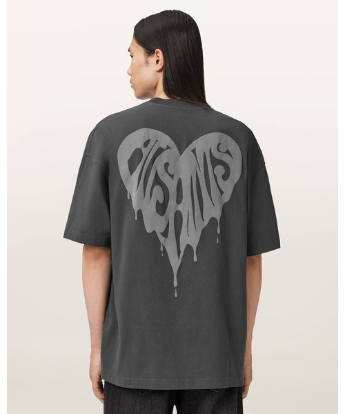 ALLSAINTS（オールセインツ）の「TRIP SHORT SLEEVE T-SHIRT | TRIP 半袖 Tシャツ（Tシャツ/カットソー・メンズ・ブラック・M/L/XL/XS/S）」の5枚目の写真