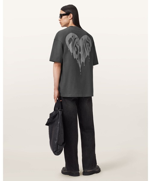 ALLSAINTS（オールセインツ）の「TRIP SHORT SLEEVE T-SHIRT | TRIP 半袖 Tシャツ（Tシャツ/カットソー・メンズ・ブラック・M/L/XL/XS/S）」の4枚目の写真