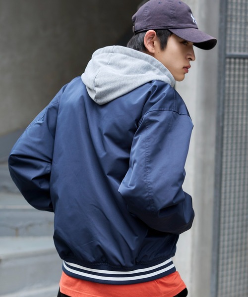 VOO スタジャン WEGO/【25年秋冬新作】2WAYフードワッペンスタジャン