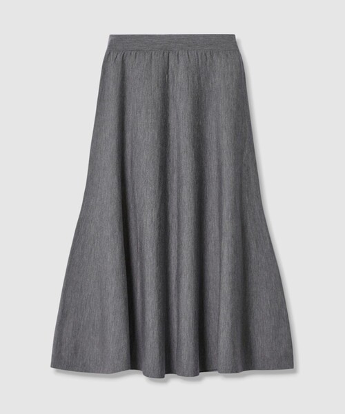 ANAYI(アナイ)の「【セットアップ対応商品】エキストラファインメリノフレア スカート(スカート・レディース・レッド/ブラウン/ベージュ/ネイビー/チャコールグレー・36/38)」の6枚目の写真